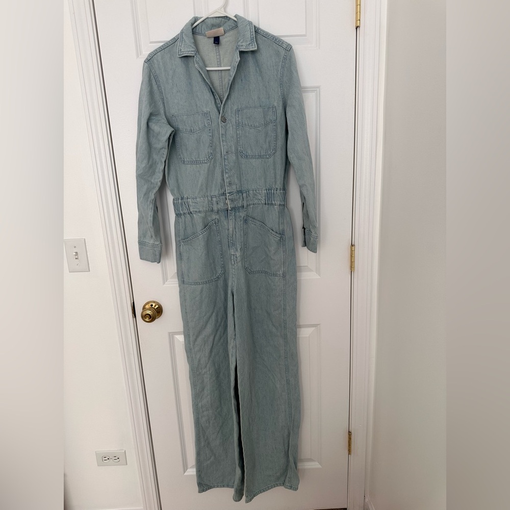 Women's Denim Baggy Jumpsuit - Universal Thread NWOT